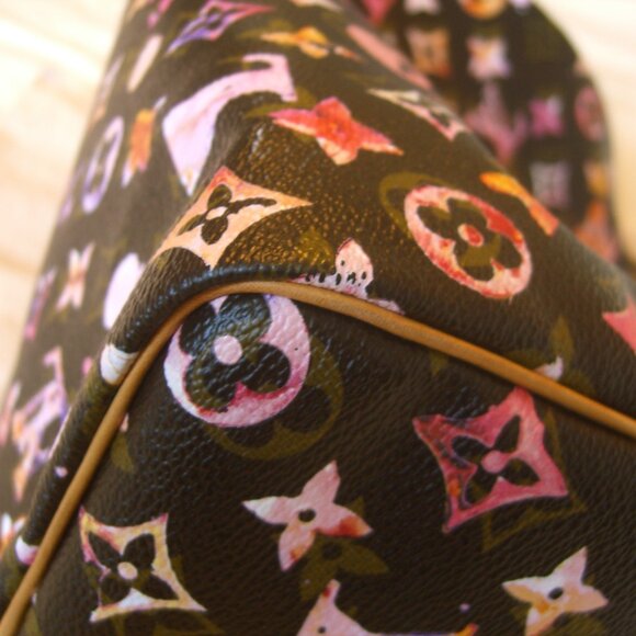 Louis Vuitton Speedy 35 Limited Edition Watercolor brown Richard Prince S/S 2008 - Picture 7 of 13